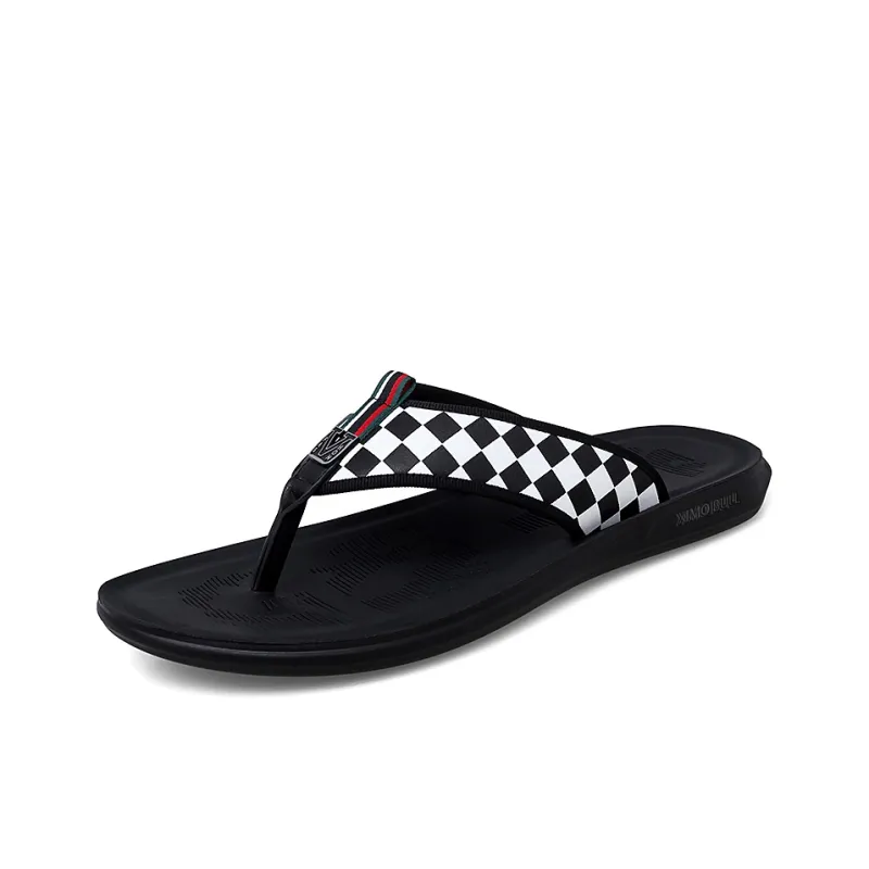 XIMO BULL Rubber Sole Slip Resistant Flip Flops Unisex-5