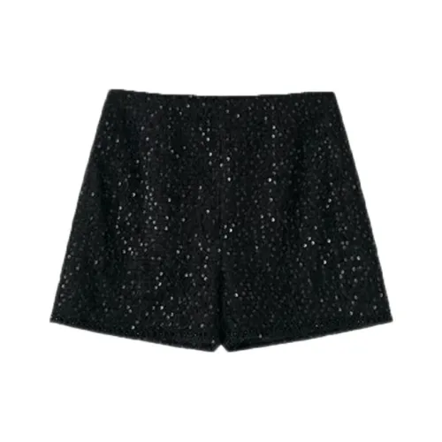 SHUXI Casual Shorts Women's Flint Black