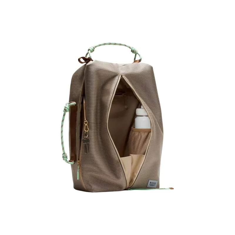 Lululemon Abrasion Resistant Backpack Unisex Brown & Green-2
