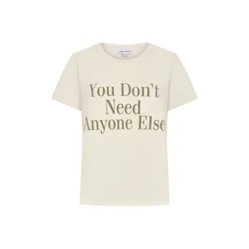 URBAN REVIVO T Shirts Women's White Green