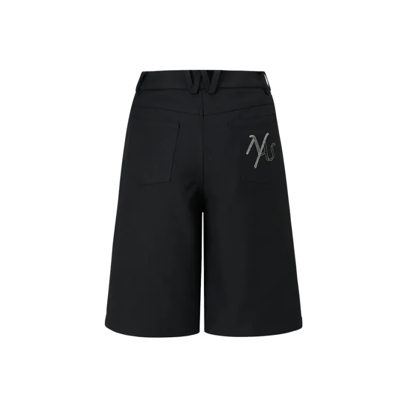 NAWS Casual Shorts Women's Night Black-1