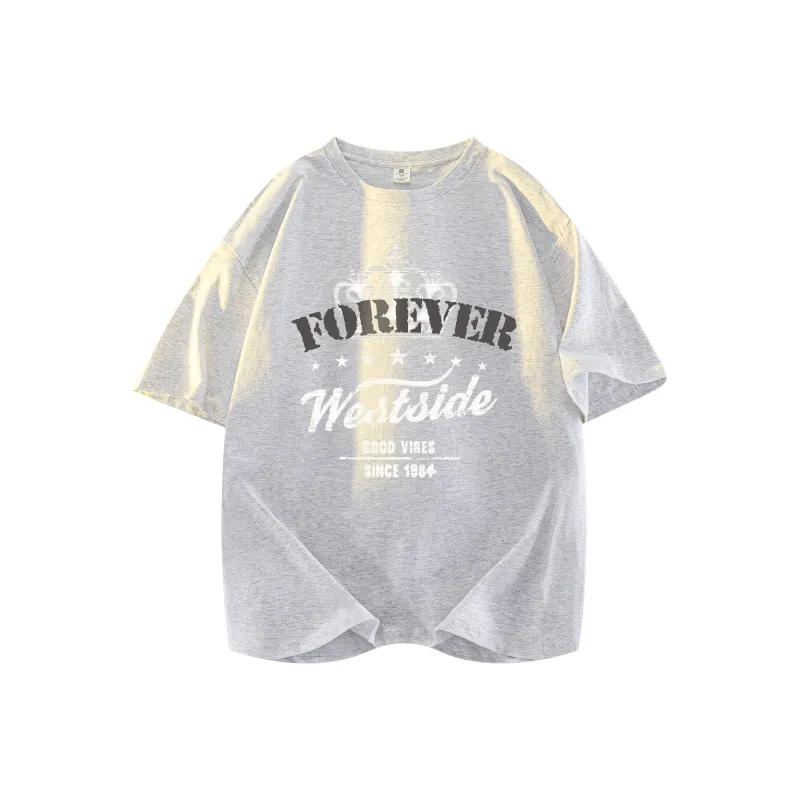 FOREVER 21 Drop Shoulder Sleeve T Shirt Women's-6