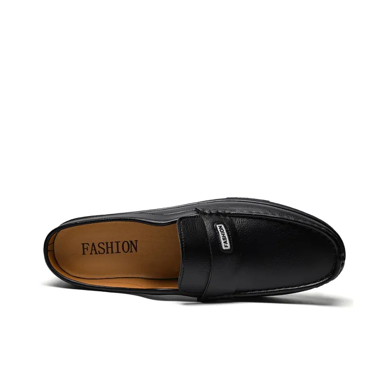 Abango Rubber Sole Slip Resistant Closed Toe Slippers Men's-3
