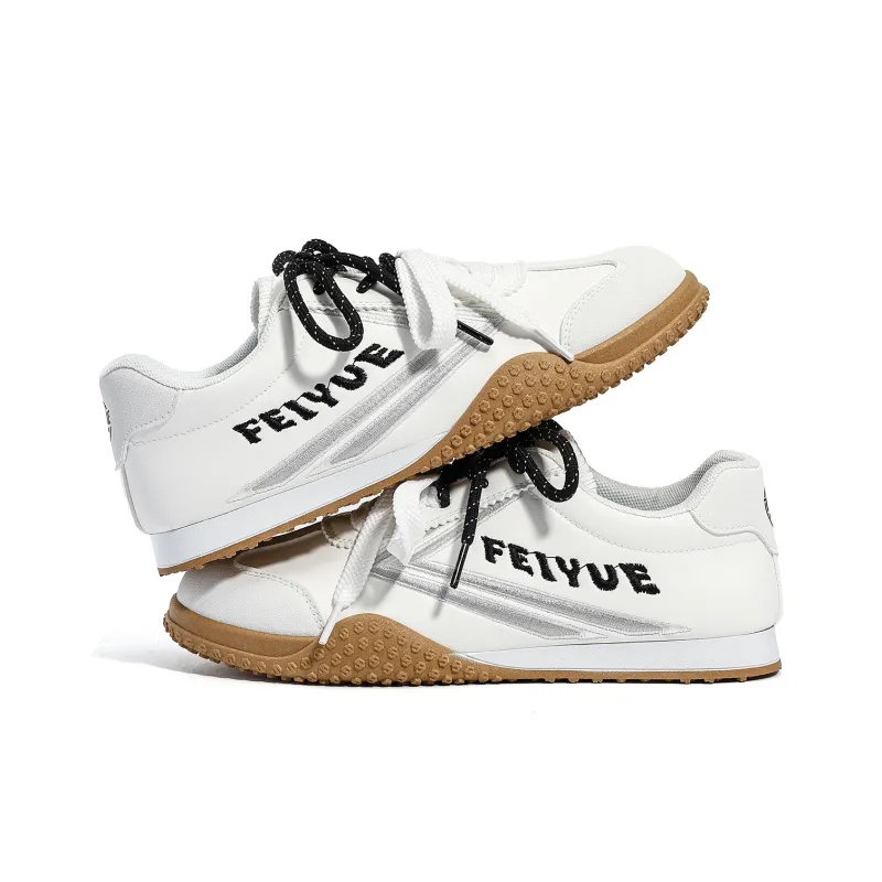 Dafu Leaps Forward Lightweight, Slip Resistant, And Abrasion Resistant Low Top Casual Shoes Women's White Black Silver-2
