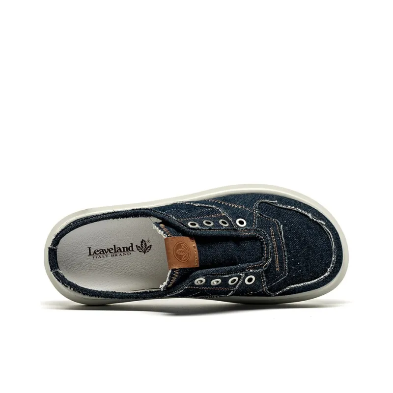 LEAVELAND Abrasion Resistant Closed Toe Slippers Men's-2