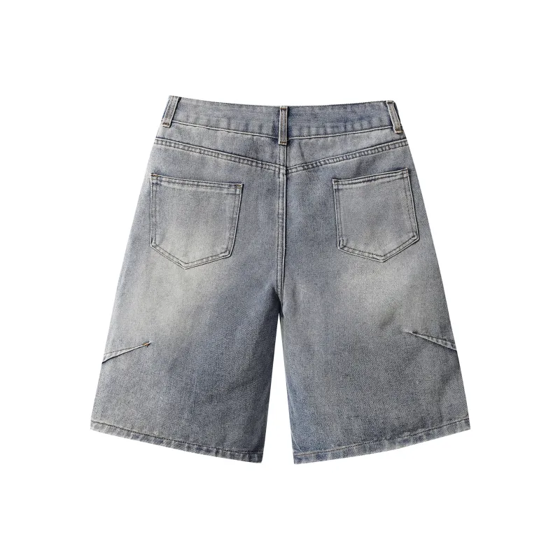 Journey To The West Denim Shorts Unisex-7