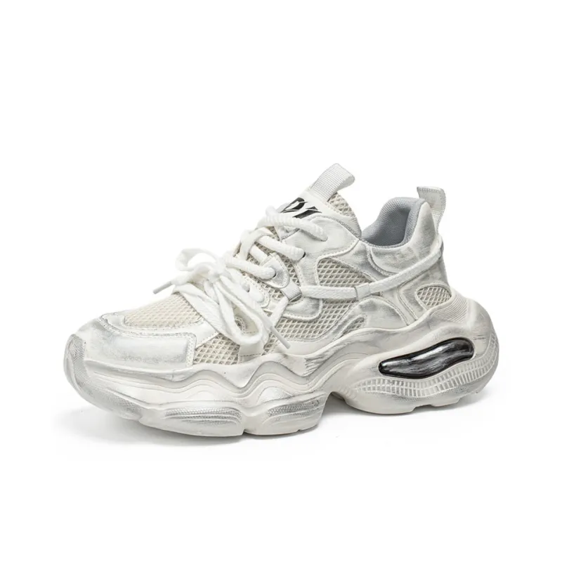 HACKBUTEER Low Top Chunky Sneakers Men's Box Included-10