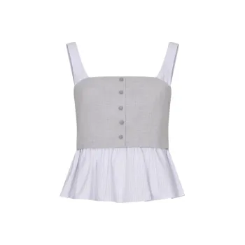 URBAN REVIVO Camisoles Women's Light Gray