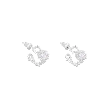 ICEGANG S925 Silver Stud Earrings Unisex
