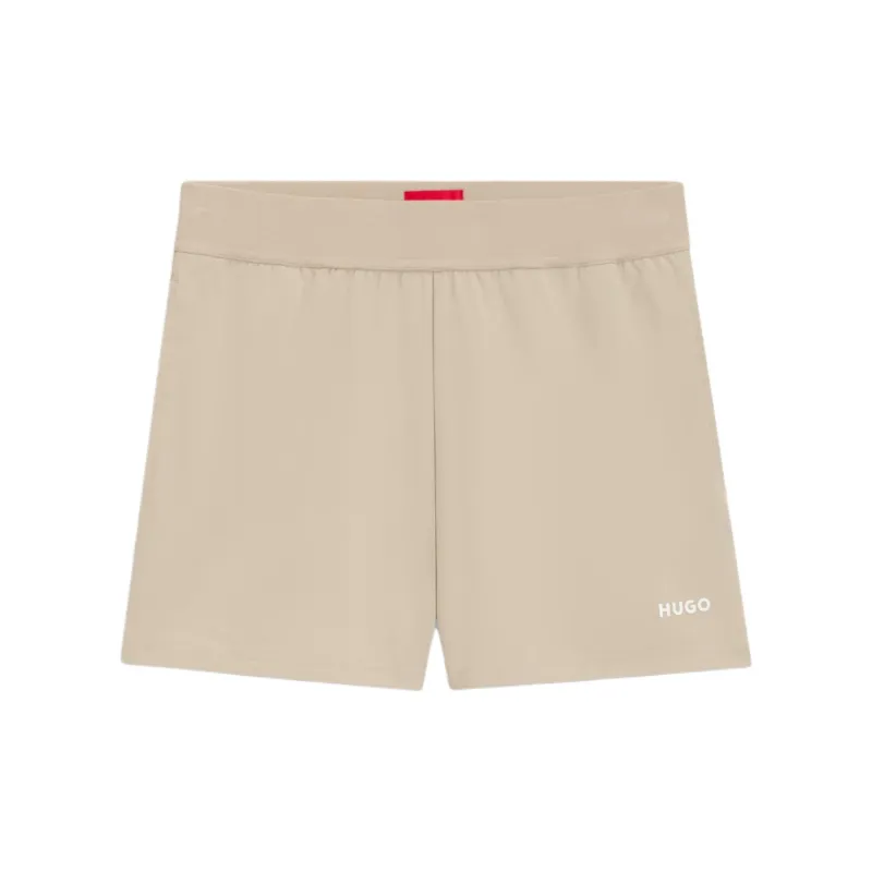 HUGO BOSS Casual Shorts Women's Light Beige-0