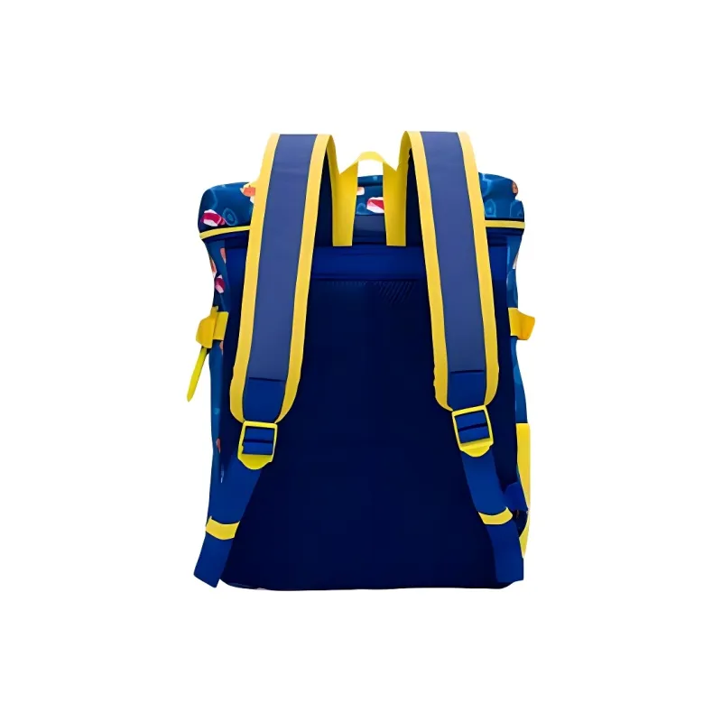 POKEMON Fabric Backpack Regular Unisex Blue & Yellow-2