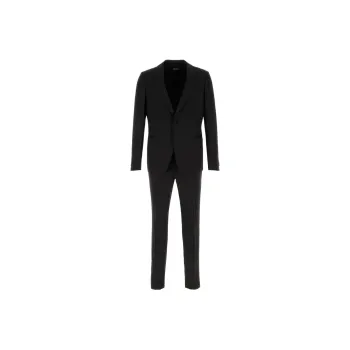 Zegna Business Suit Men's Black