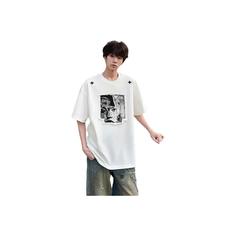 GY.VG T Shirts Unisex White-0