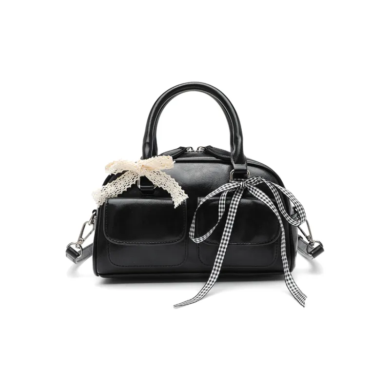 SHORT HAIR GIRL PU Handbag, Shoulder Bag, Crossbody Bag Women's Multicolor-3