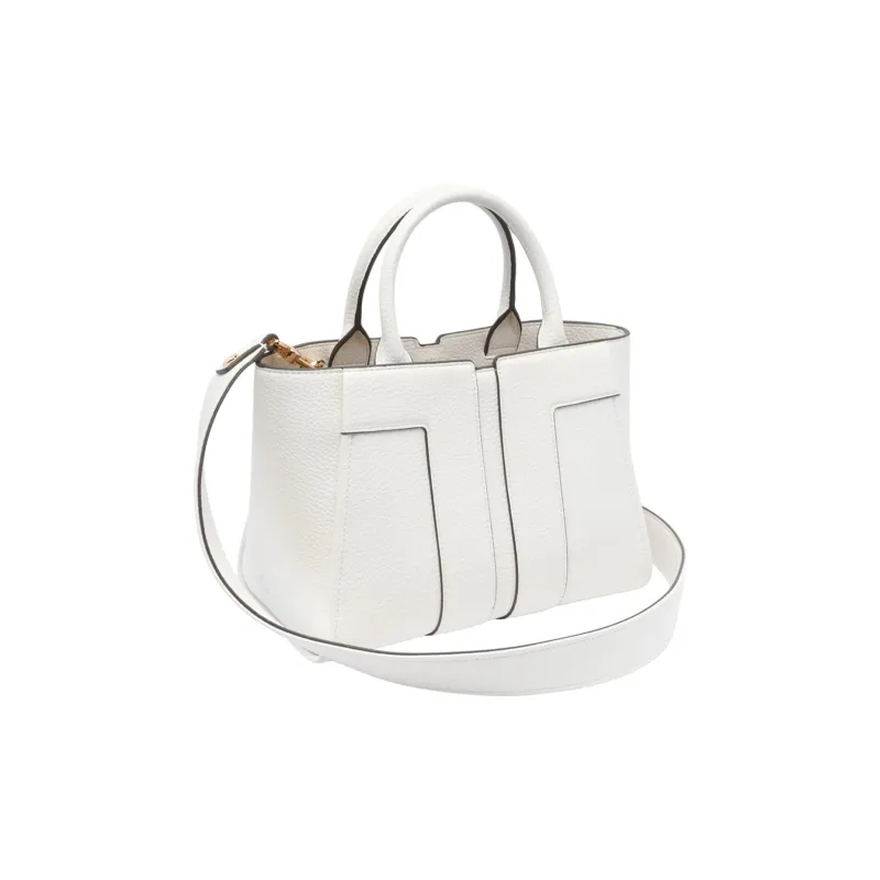 Elisabetta Franchi Polyester Tote Bag, Shopping Bag, Shoulder Bag, Crossbody Bag, Handbag Women's White-2