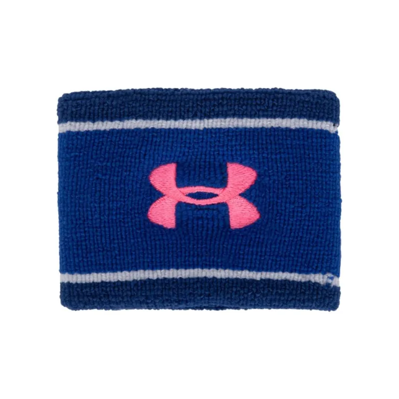 Under Armour Polyester Wristbands Unisex Blue-0