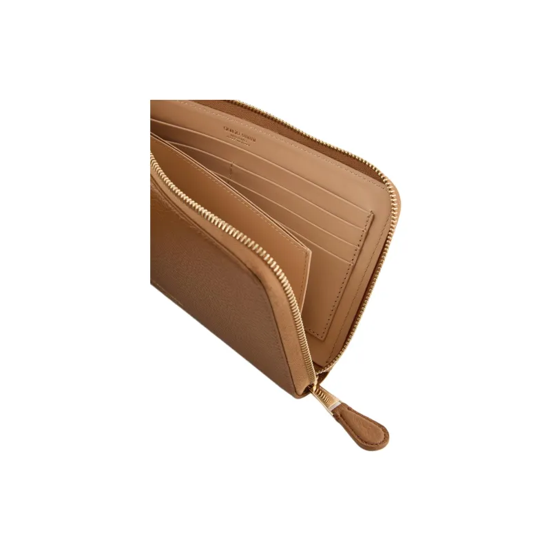 AMANI Leather Wallet Women's Camel-3