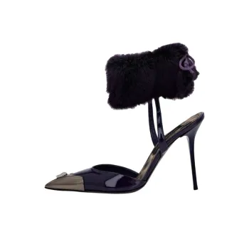 PHILIPP PLEIN Slim Heel High Heels 10.5cm Women's Blue