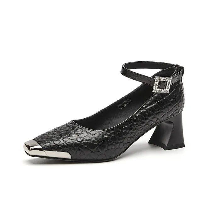 ST&SAT Chunky Heel High Heels Women's-7