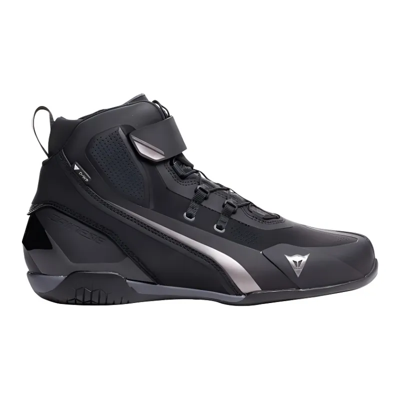 DAINESE Abrasion Resistant Motorcycle Shoes Women's Black White-1
