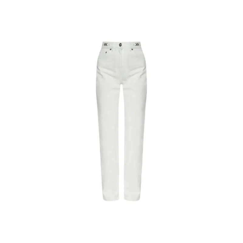 VERSACE Medusa plaque Jeans-0