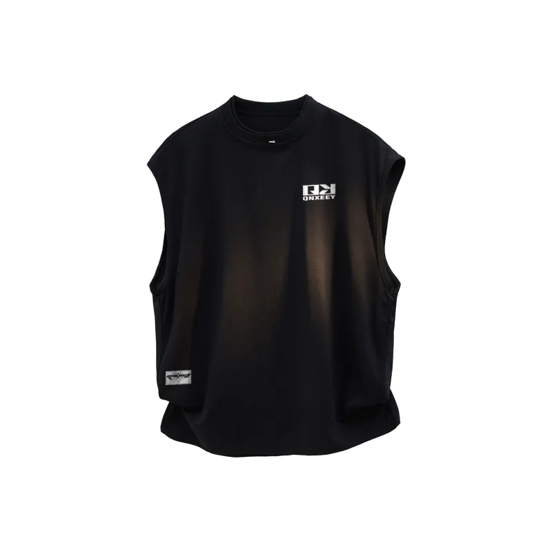 Qnxeey Tank Tops Unisex-0
