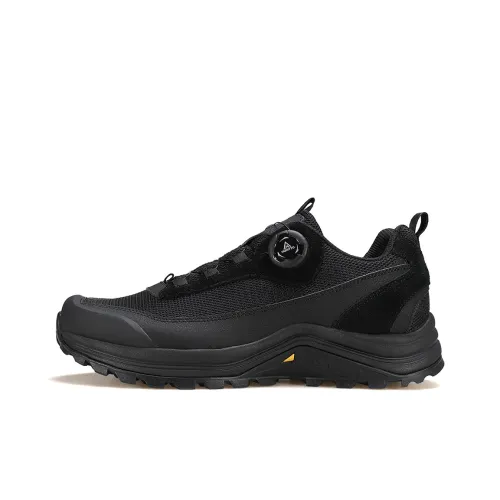 HUMTTO Shock Absorbers With Slip Resistant And Abrasion Resistant Properties Low Top Outdoor Shoes Men's Black