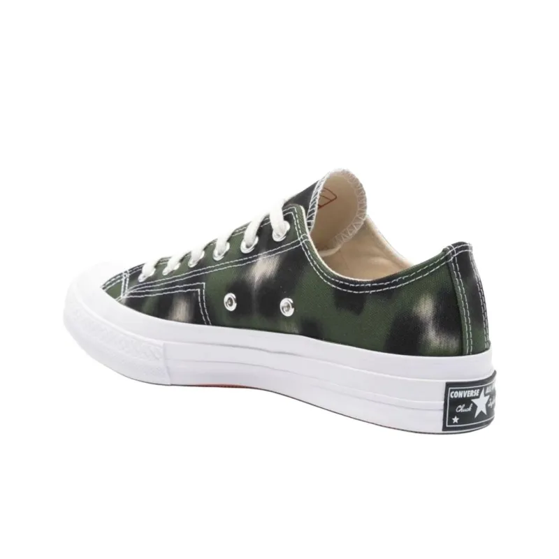 Converse x KENZO Chuck 70 Low Top Canvas Shoes Men's Green-3