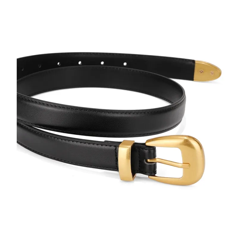 Cows Reign Cow Leather Belts Women's 2.4cm-3