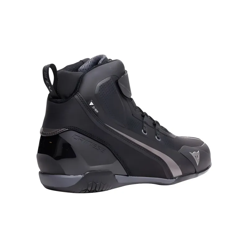 DAINESE Abrasion Resistant Motorcycle Shoes Women's Black White-2
