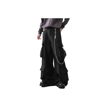 Imcrasy Cargo Pants Unisex Black