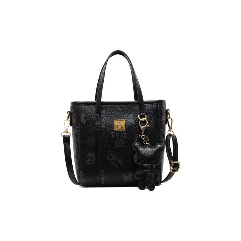 TOUTSEUL YOLO PU One Shoulder Handbag Women's White/Black/Pink/Brown-5