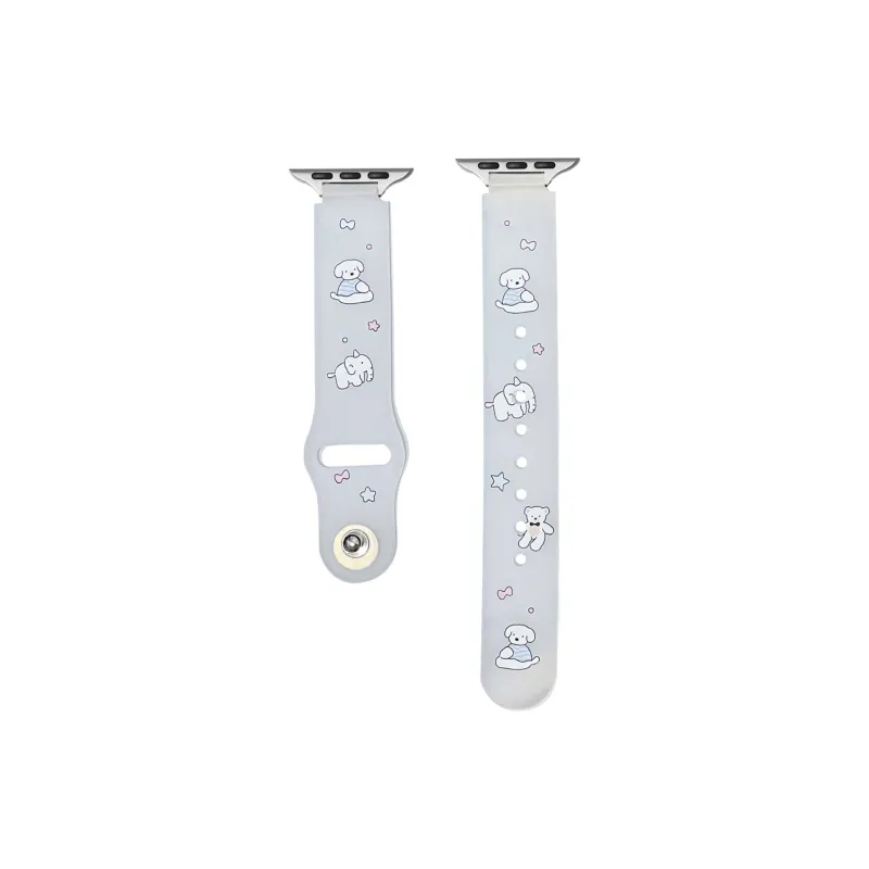 Miss Wrist Apple Compatibility Watch Band 130 180mm Silicone Material-0
