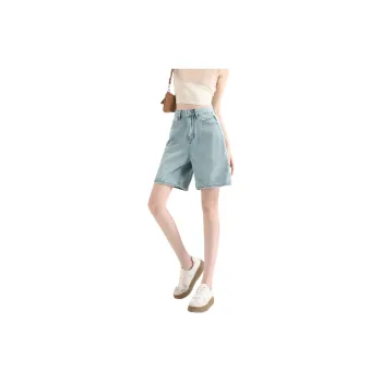 FAWENXIANGZI Denim Shorts Women's