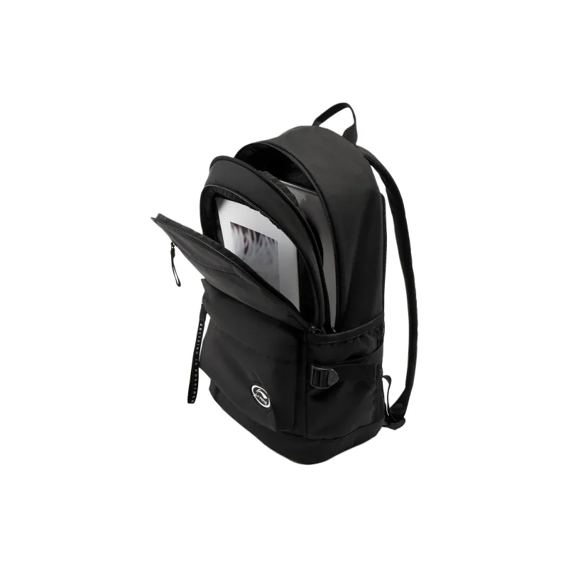 LiNing Polyester Backpack Unisex Black-5