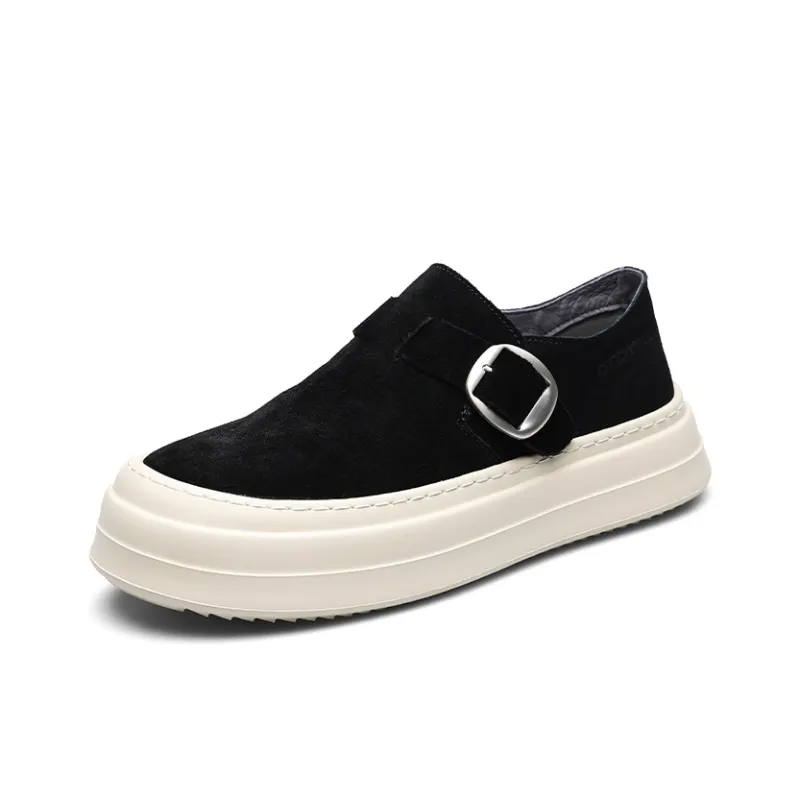 PARDASAUL Height Increasing Slip Resistant Low Top Casual Shoes Men's-1