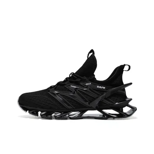 DAFK Anti Slip Wear Resistant Low Top Training Physical Fitness Test Physical Exam Racing Running Shoes Men's