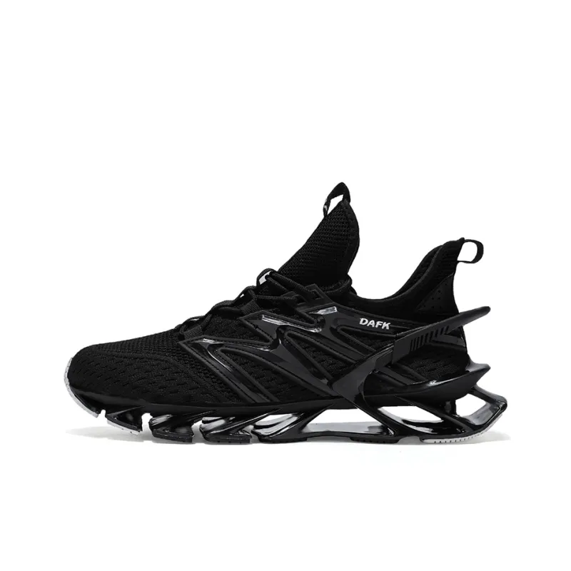 DAFK Anti Slip Wear Resistant Low Top Training Physical Fitness Test Physical Exam Racing Running Shoes Men's-0