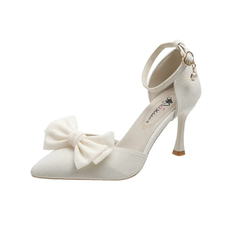 Alxnan Slim Heel High Heels Women's-12