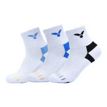 VICTOR Mid Calf Socks Unisex 3 Pack