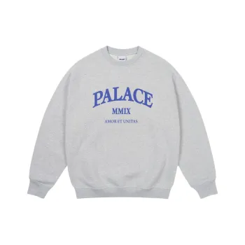 PALACE Sweatshirts Unisex Gray