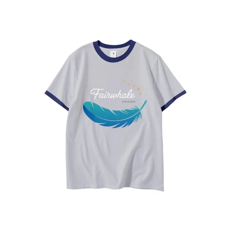 FAIRWHALE Drop Shoulder Sleeve T Shirt Women's-24