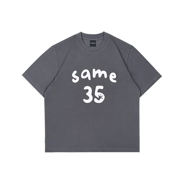 MYSAMESAME T Shirts Unisex Dark Gray In Stock-5