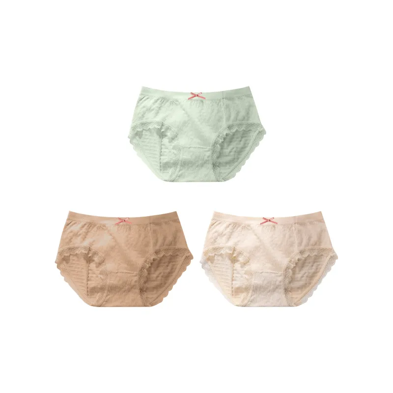 Flowers In Water Underpants Women's 3 Pack-0