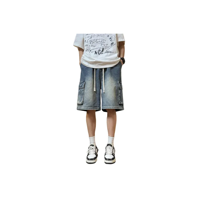 OPMO Denim Shorts Unisex-5