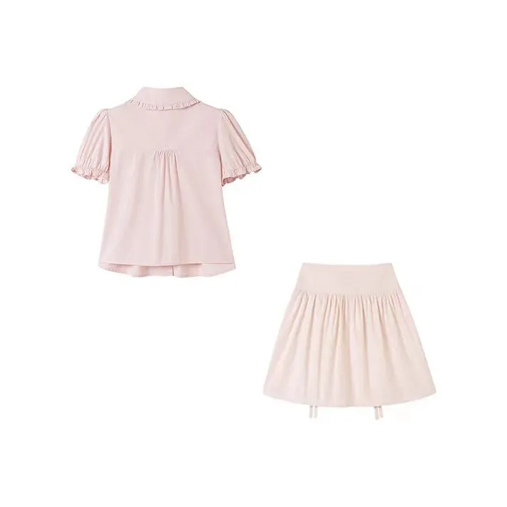 ABCMININ Two Piece Skirt Sets Women's-1