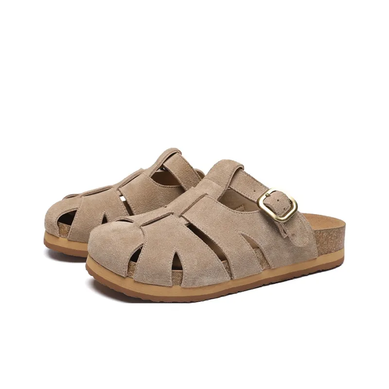 ZHR EVA Quiet Abrasion Resistant Closed Toe Slippers Women's-1