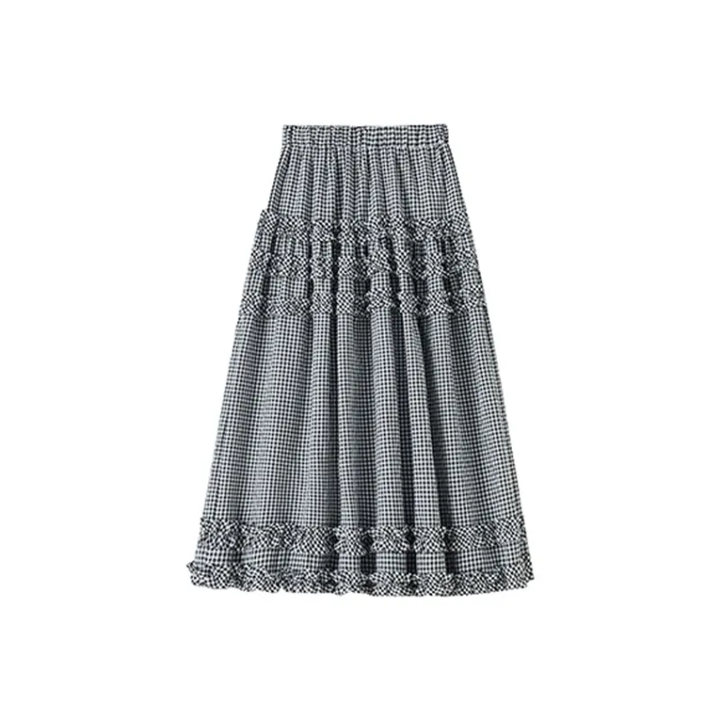 MISS VIGOR Casual Long Skirt Women's-5