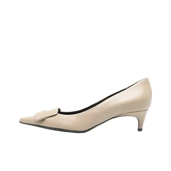 SERGIO ROSSI Sr1 Slim Heel High Heels 4.5cm Women's Beige