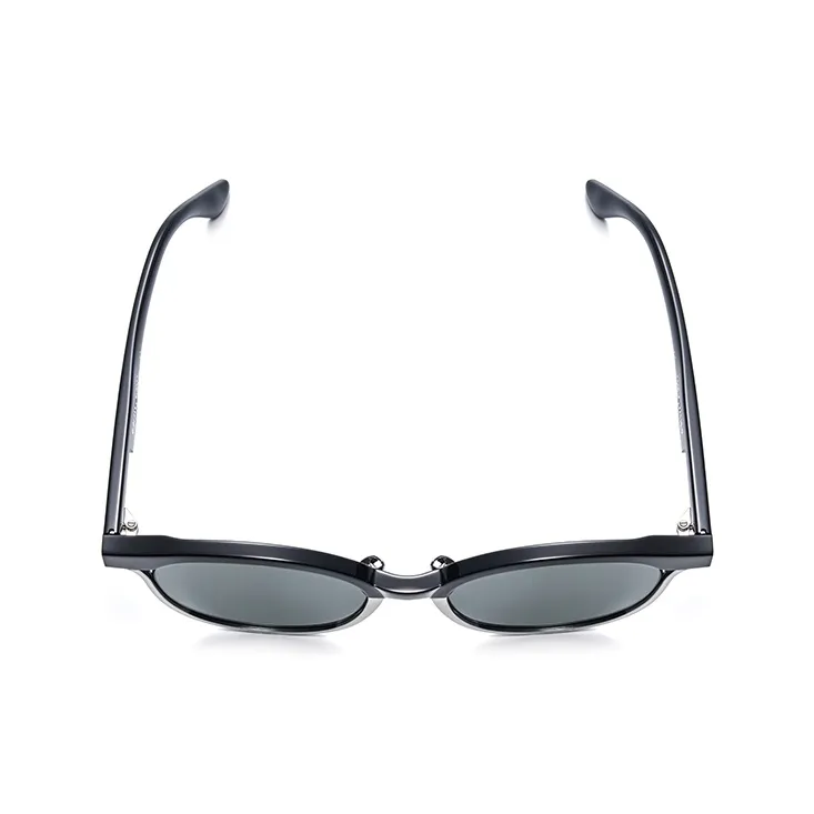 THE OWNER Plate Frame Round Sunglasses Unisex-4